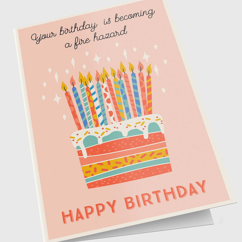 Birthday Cake Card — Apridot Studios