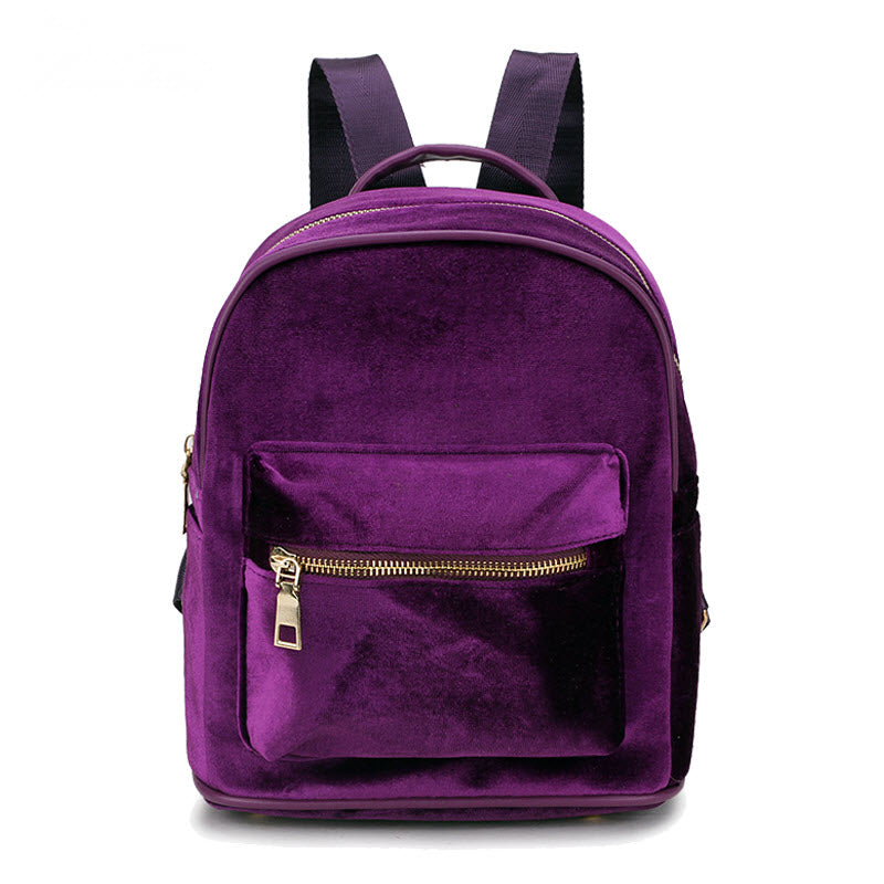 mini backpack purple