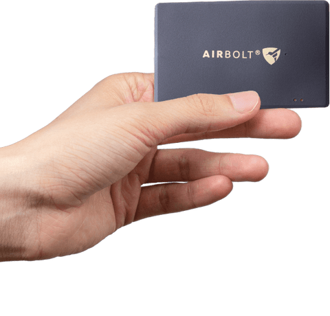AirBolt Bluetooth card tracker