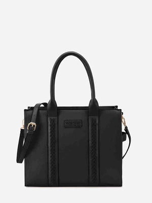 Wrangler Classic Tote - Black - Painted Fringe Boutique
