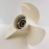 Propeller for 50-60 hp Yamaha big foot gbox outboard 14 X 11 K 15 splines - ssimarine