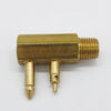 Male Fuel Tank Fitting 1/4" Npt Brass Connector for OMC JOHNSON Outboard