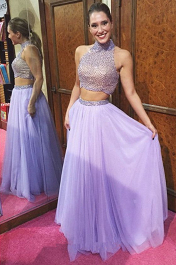 violet prom dresses