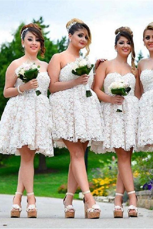 ivory bridesmaids