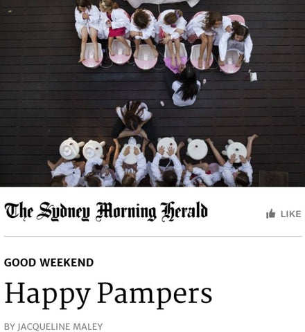 Sydney Morning Herald Pamper Party Feature