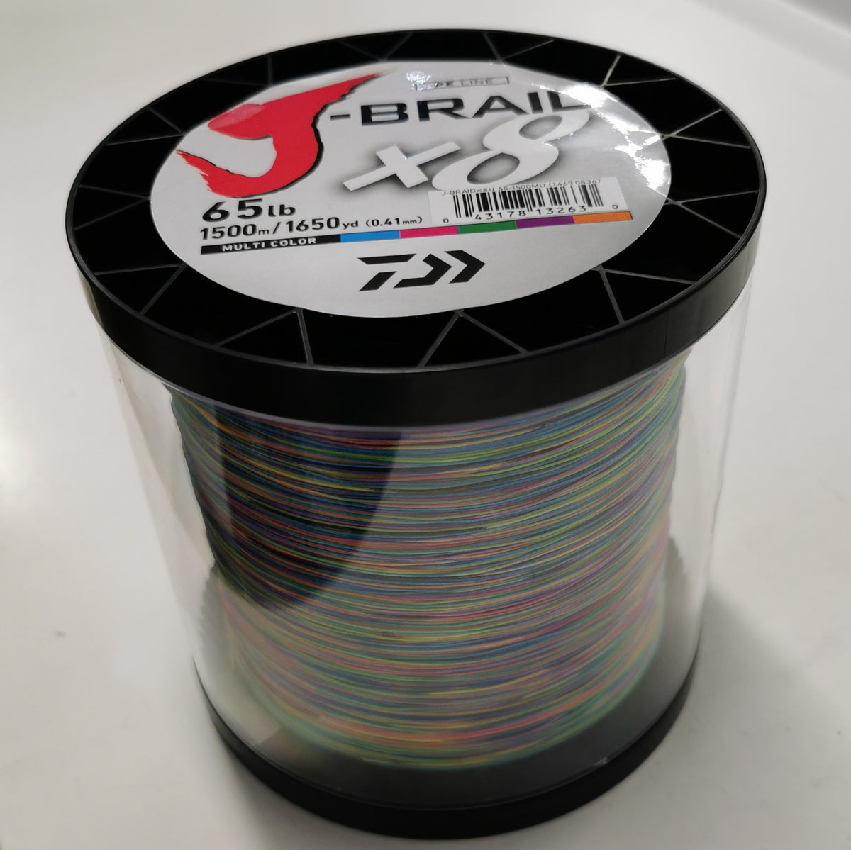 Daiwa J Braid x8 500m Multi-coloured Braid Fishing Line #20lb
