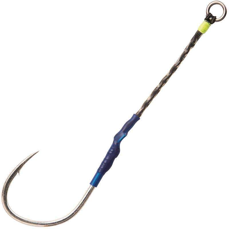 VANFOOK JIGEN Grippy 4 Braids Single Assist Hooks GS-70