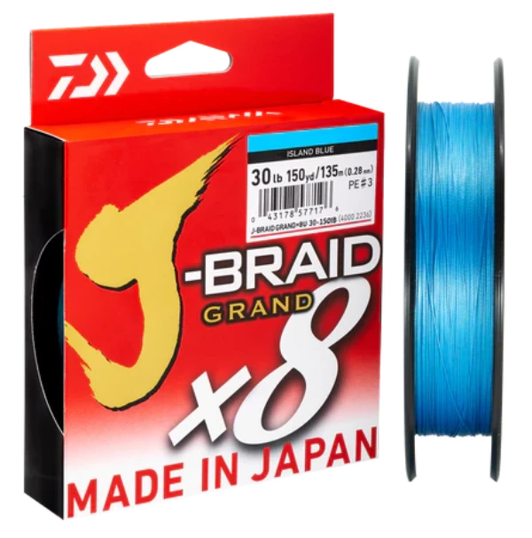 Daiwa J-Braid x8 Braided Line - United Tackle Shops