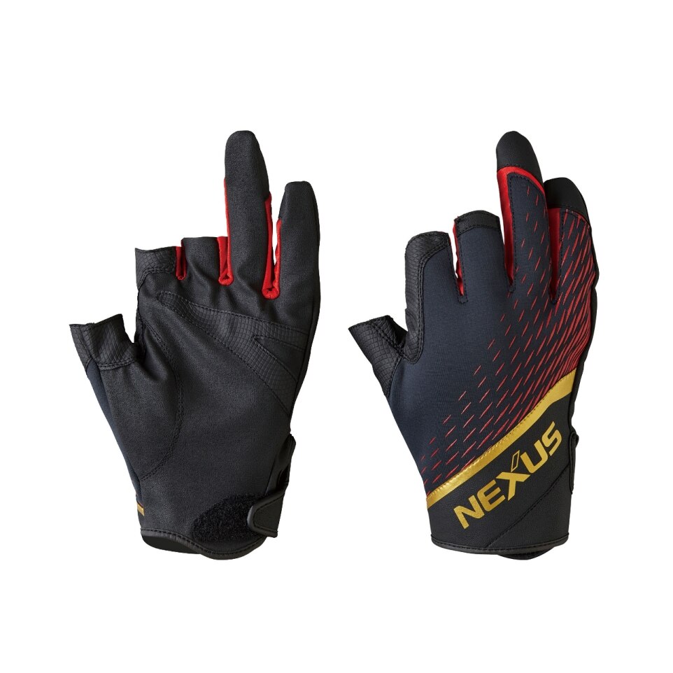 Shimano Nexus Stretch Gloves GL-104V (Three Fingers Out)