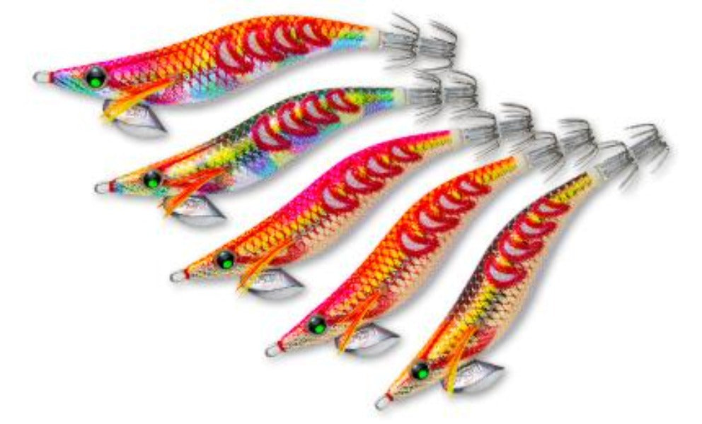 DUEL AURIE-Q FINACE Squid Jig A1748 #3.5 (NEW COLORS)