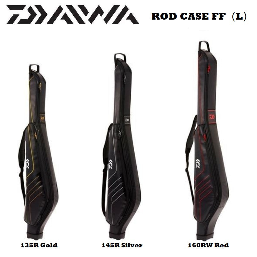 Daiwa Fishing Rod Case Portable Bag 140R Black 140cm 907378 JAPAN