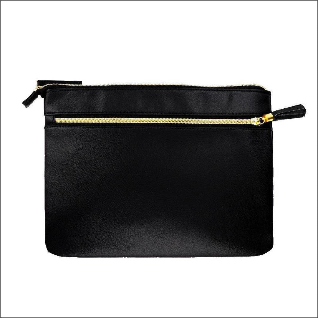 Black Medium Makeup Pouch