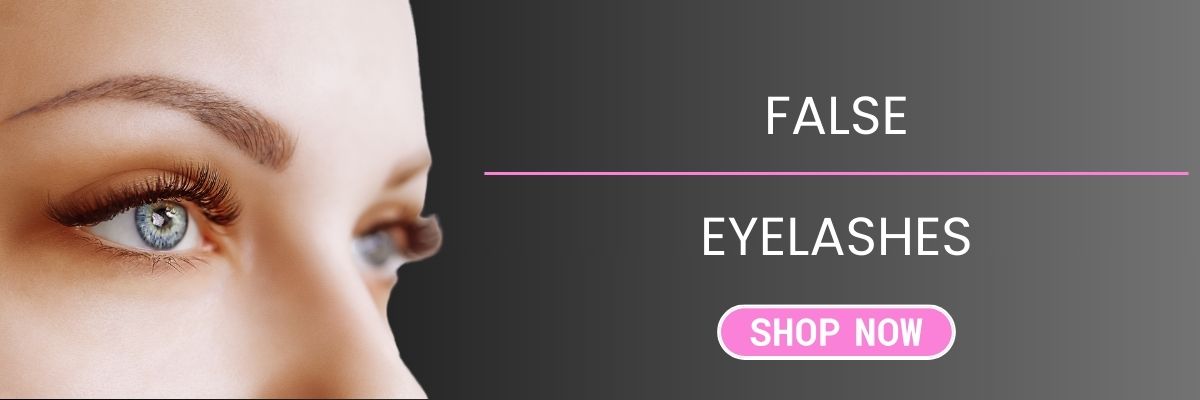 we have and extensive range of false eyelashes and accessories