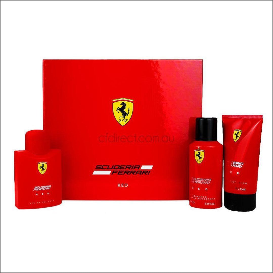 Ferrari Scuderia Red Eau de Toilette 125ml Gift Set