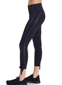 leggins ragazza black/lt smoke grey/black heritage legging