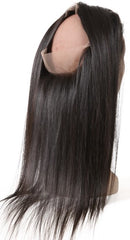 Straight Brazilian hair 360 frontal 