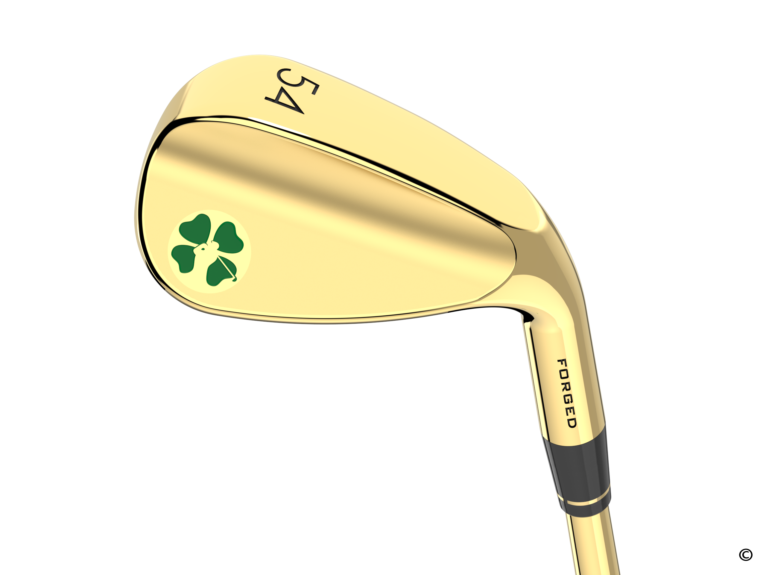 Signature Gold Gap Wedge (54) | Lucky Golf | Reviews on Judge.me