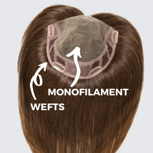 combination base style hair topper
