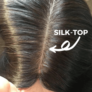 silk-top hair topper