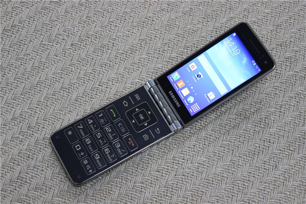 Original Samsung Galaxy Flip Phone I9235 Android 4.2 1.5GB RAM 16GB RO