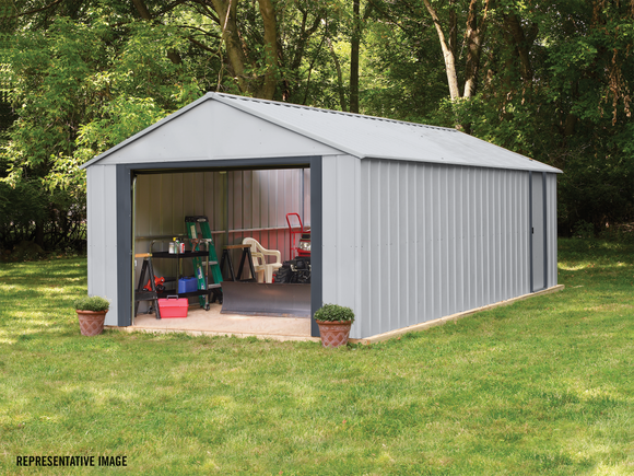 Arrow Murryhill Garage Shed Outdoor Storage Prefab 