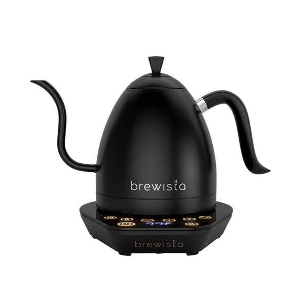 Fellow Stagg Kettle with Thermometer Gooseneck Stovetop 1L Black