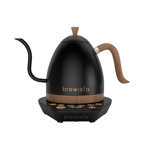 Fellow Stagg Kettle with Thermometer Gooseneck Stovetop 1L Black