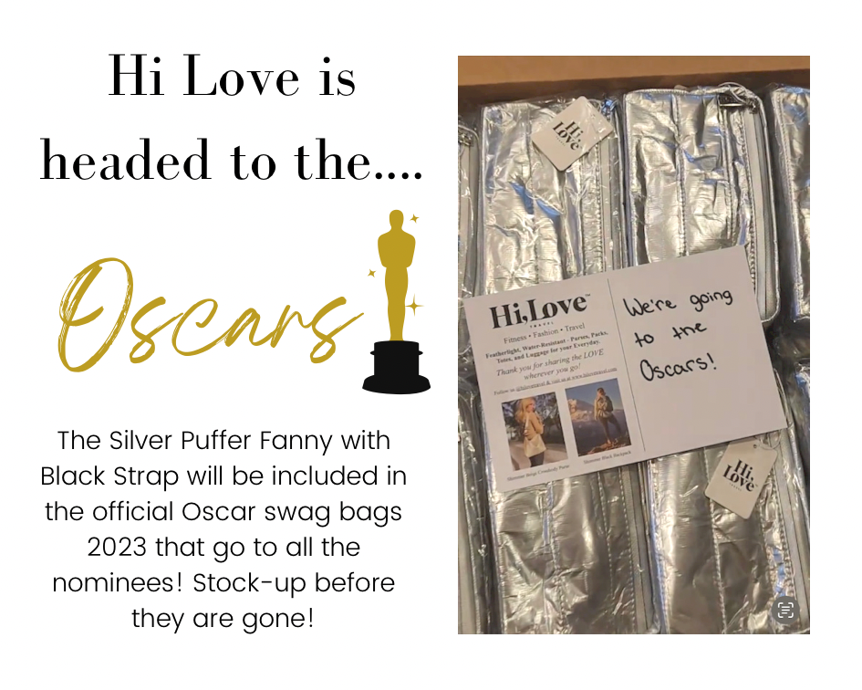 Hi Love Travel bags at the 2023 Oscars