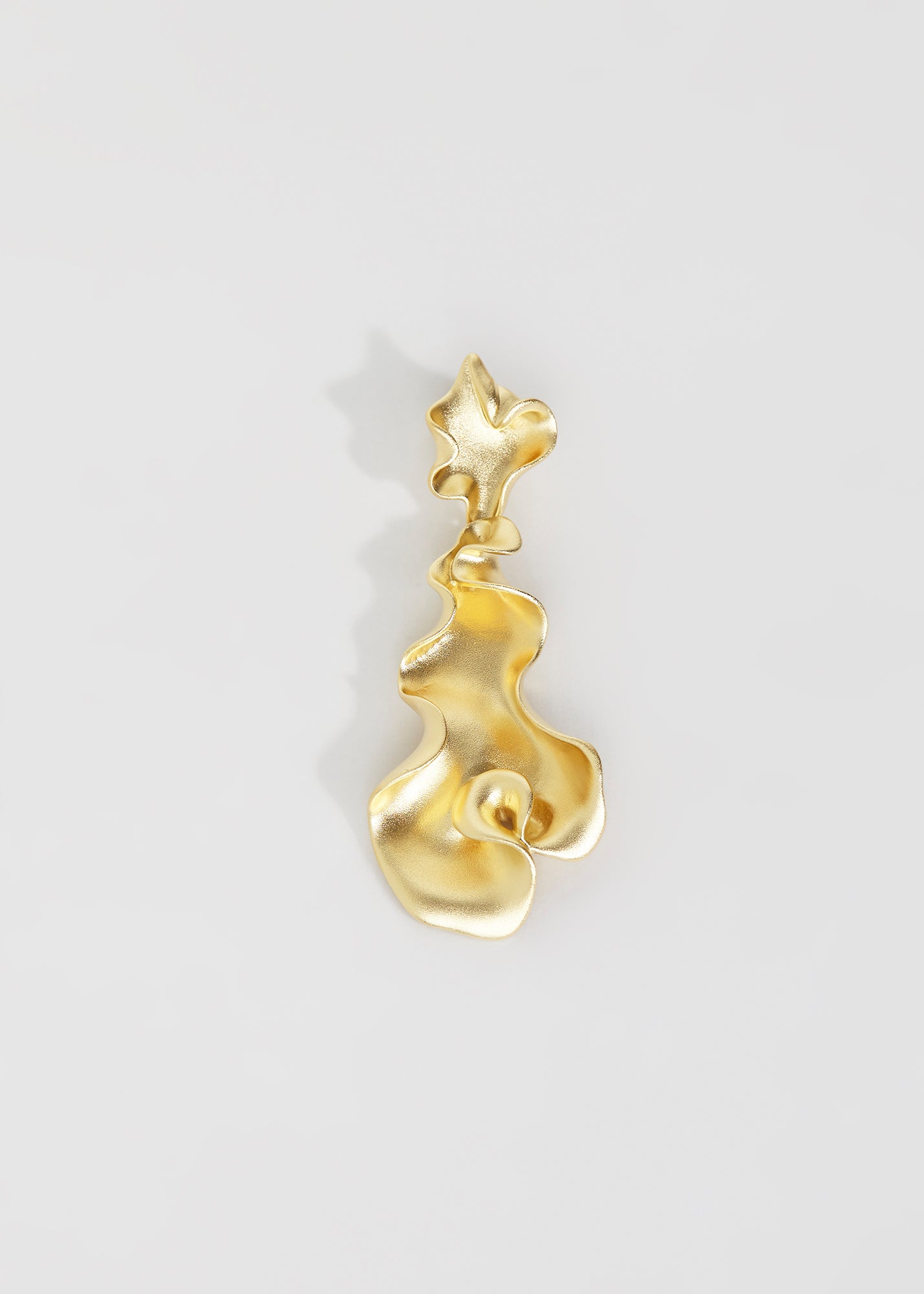 Susanne earring, gold plated