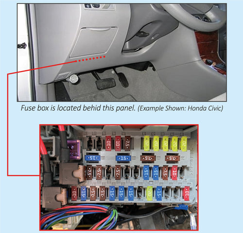 Hard wired dash cam