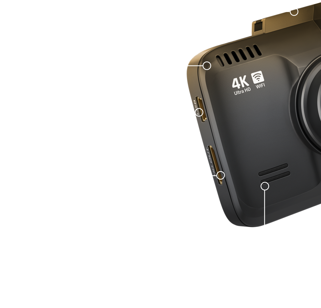 R2-4K Dash Cam, 256 GB Micro SD Bundle