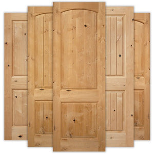 Knotty Alder Slabs Interior Wood Door Assortment
