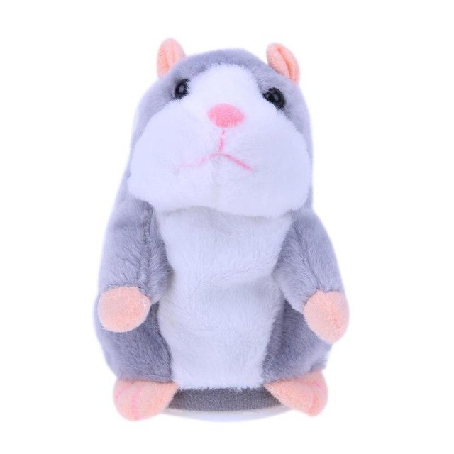 talking plush hamster