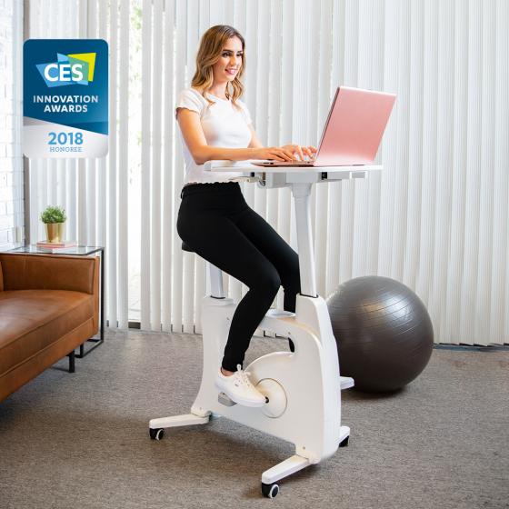 Flexispot Exercise Bike With Desk Kitchenfound