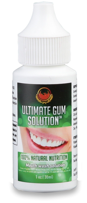 Ultimate Gum Solution Single Strength bottle
