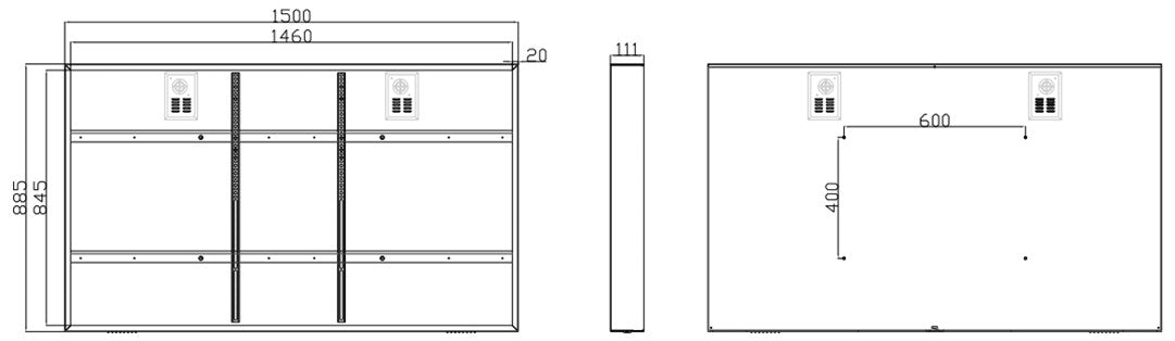 65" outdoor tv cabinet