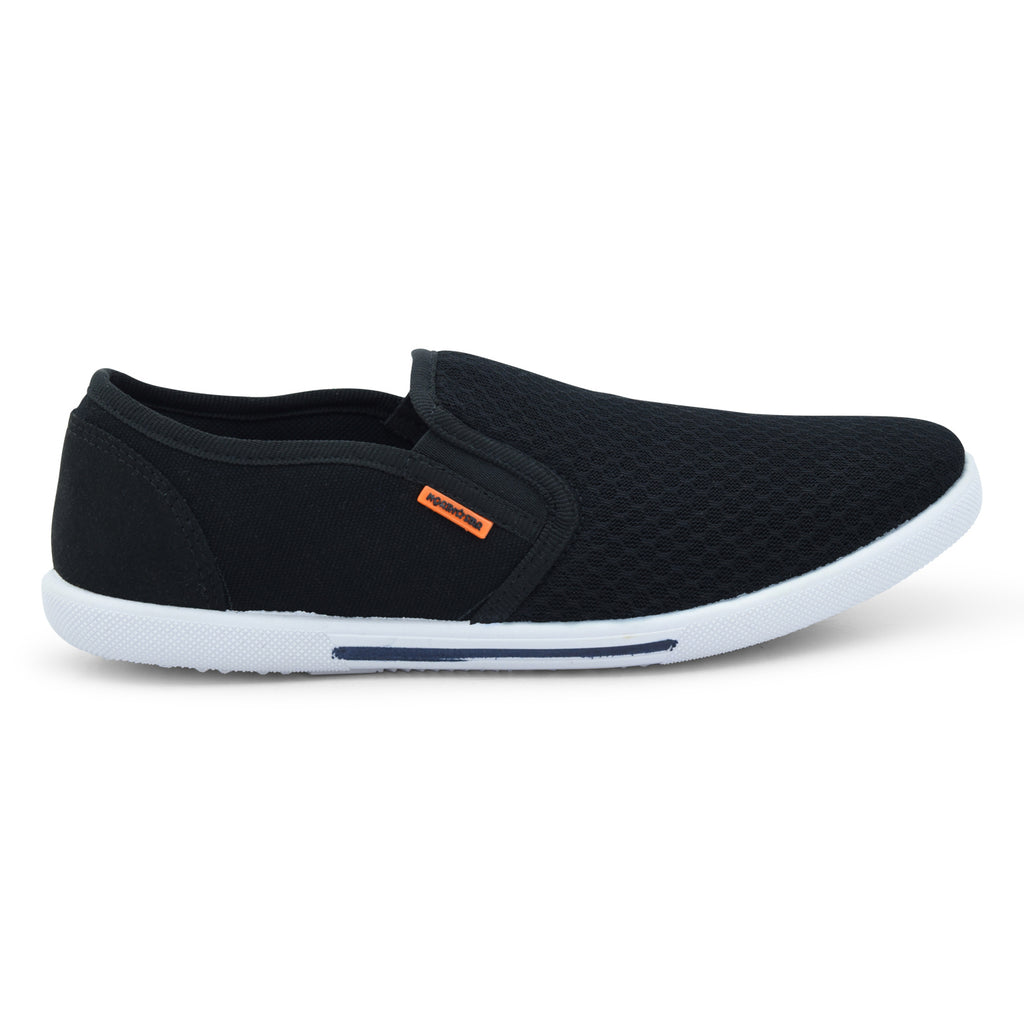 bata black casual shoes