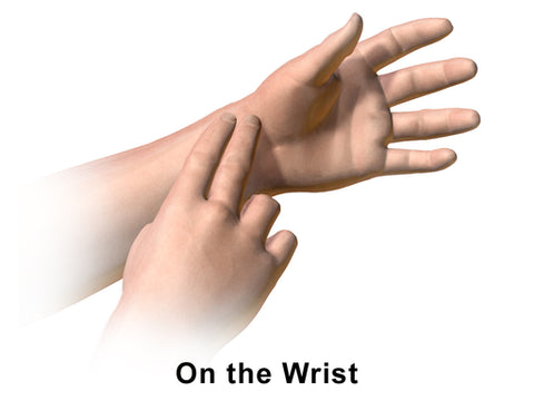 How to take your pulse on the wrist