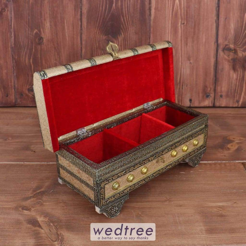 Golden German Oxidised jewel box Large 