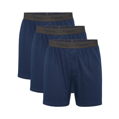 Grey Knit Boxer Shorts – Organic Signatures