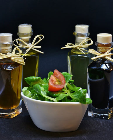 cooking oils with salad