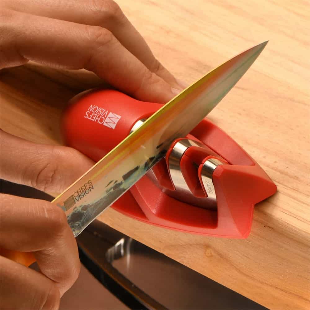 Work Sharp Pull Through Kitchen Knife Sharpener - KnifeCenter