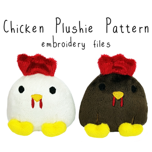 chicken plush pattern