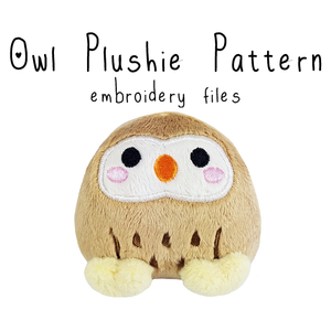 owl plush pattern