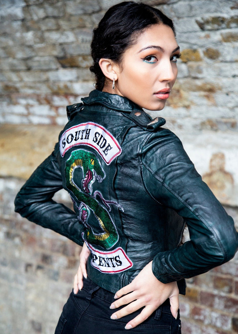 Buy Womens Riverdale Southside Serpents Jacket Black Lucajackets Luca Designs