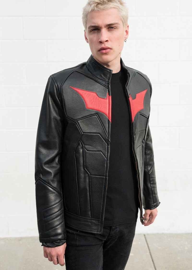 Buy Mens Batman Armor Leather Jacket 