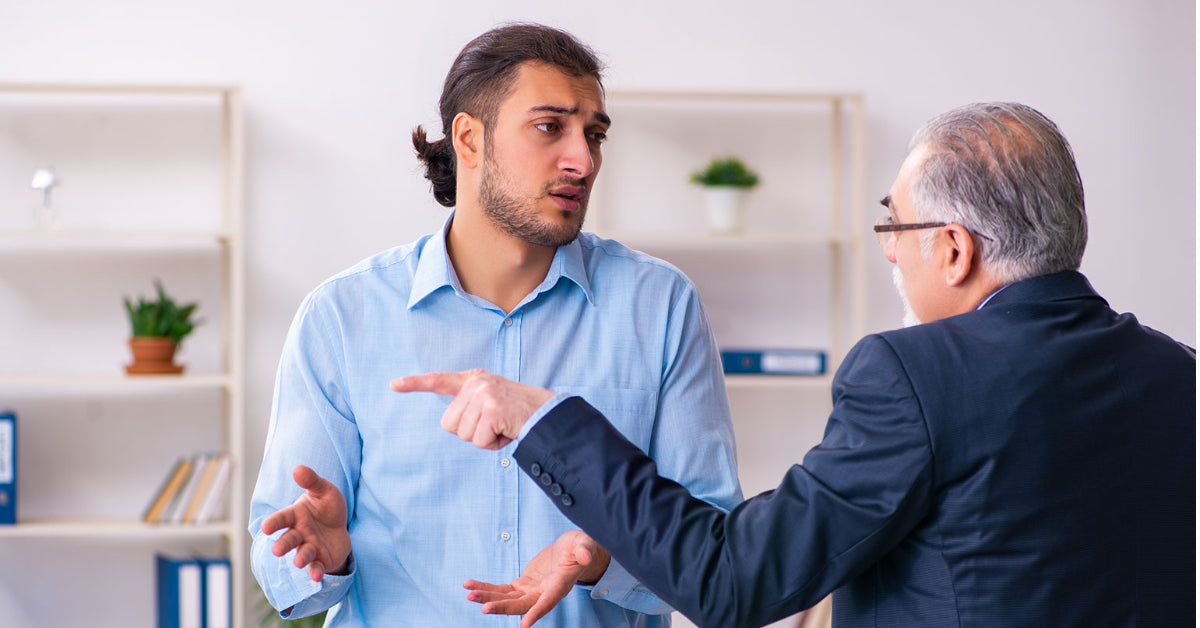 man being put down with low self esteem