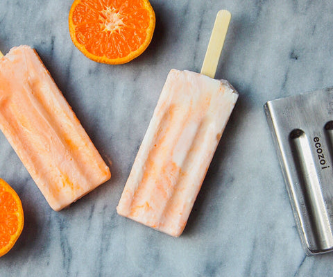 Mandarin Orange Yogurt Popsicles