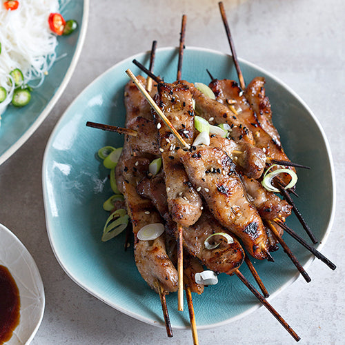 Grilled Lemongrass Pork Skewers – Jess's Underground Kitchen