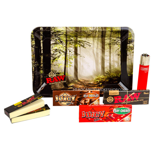 Premium Leaves Metal Clipper Lighter + Gift Box : PEV